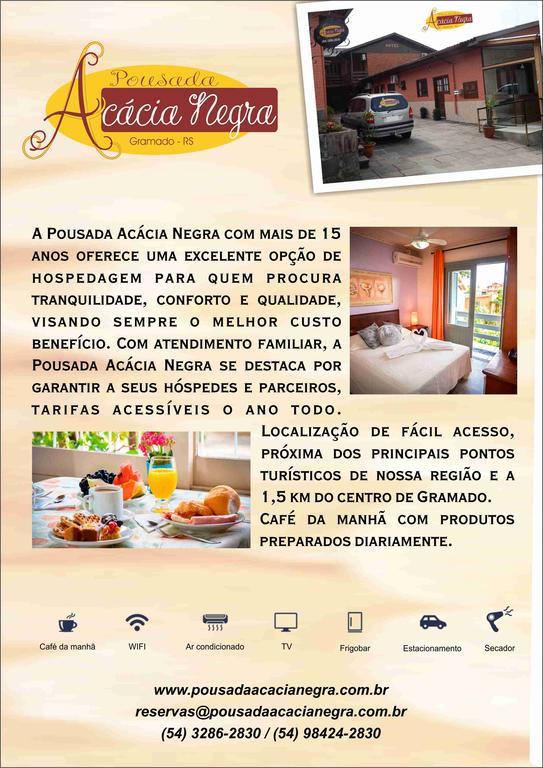 Pousada Acacia Negra Gramado Exterior foto